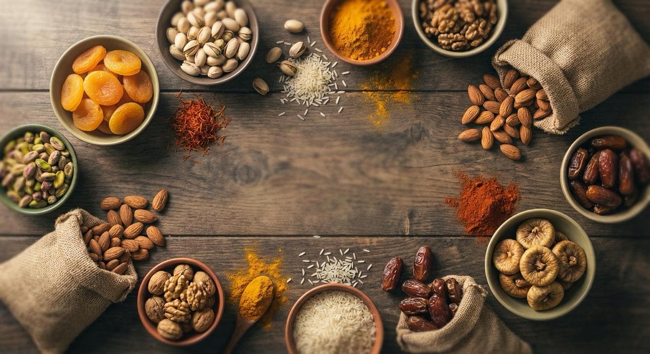 Premium Afghan and Middle Eastern produce