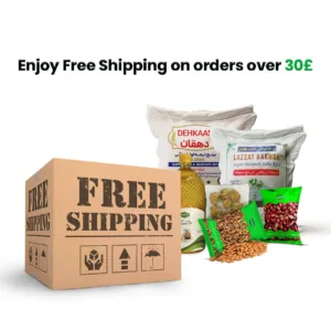 Enjoy Free Shipping on orders over 30£