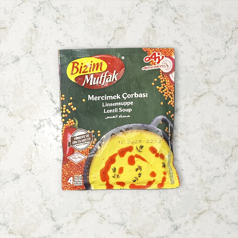 Bizim Mutfak Mercimek Çorbası Bizim Mutfak Mercimek Çorbası 100% Natural