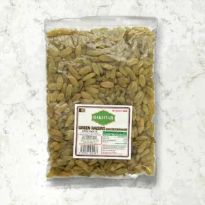 Afghan green raisins – Sweet sun-dried dry fruit