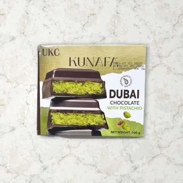 Kunafa Dubai Chocolate with Pistachio