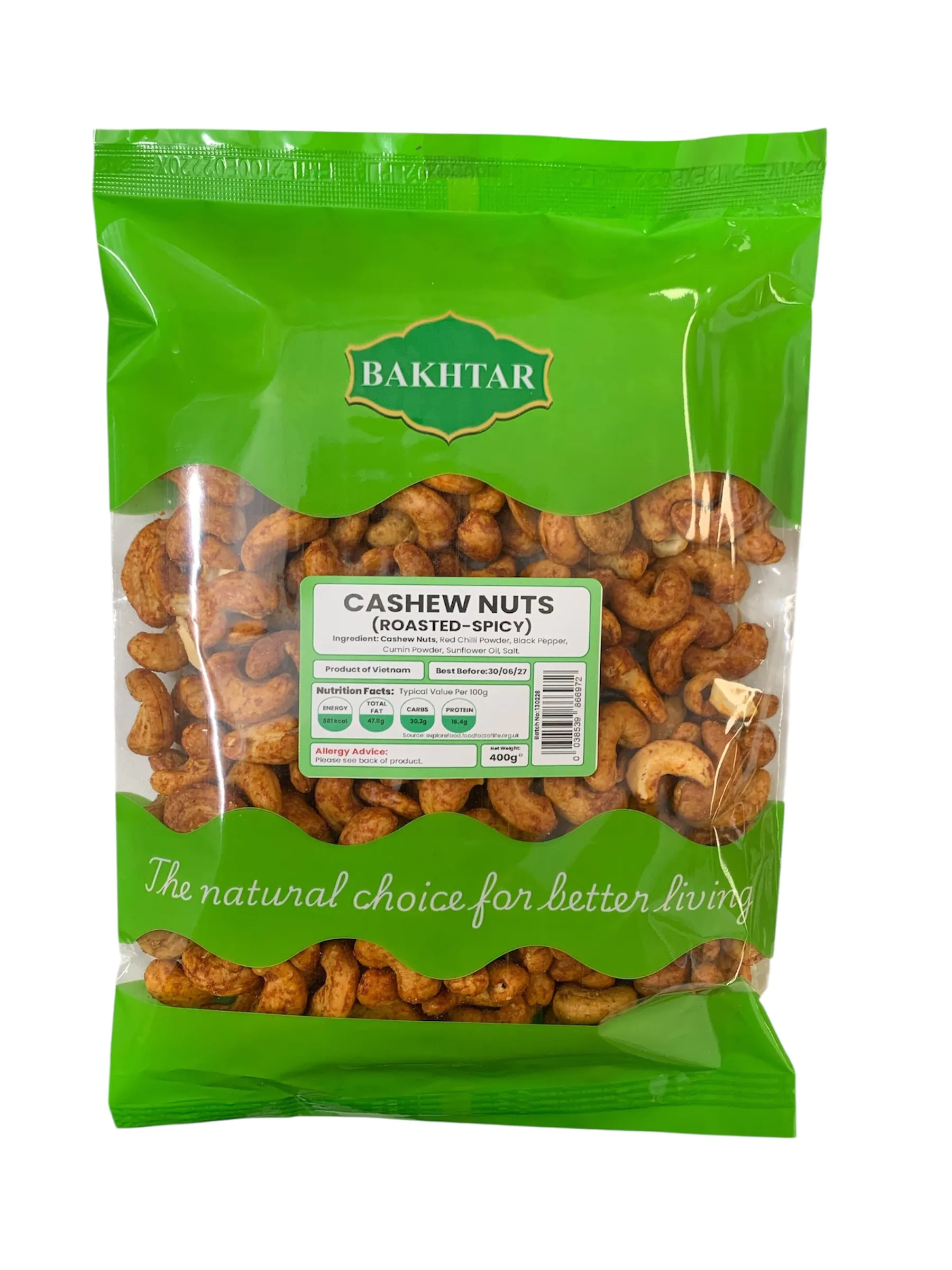 Cashew Nut roasted & Smoked